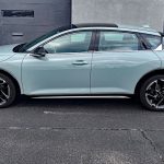 2025 Kia K4 GT-Line in Morning Haze, Profile, light blue
