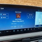 2025 Lincoln Corsair Grand Touring in Red Carpet Metallic with Jet Package, touchscreen