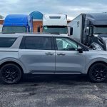 2025 Kia Carnival Hybrid SX Prestige in Ceramic Silver, Profile