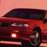 1989 Pontiac Grand Am SE, RED