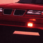 1989 Pontiac Grand Am SE, grille, front clip