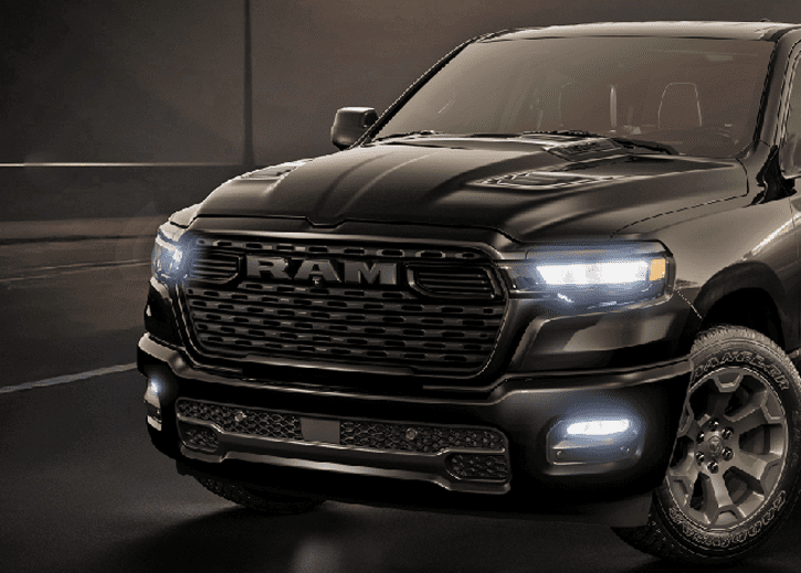 2026 Ram 1500 Express grille, 2026 Ram 1500 Express with Black Express Package