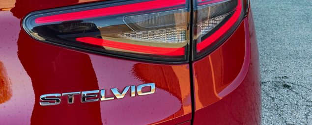 2025 Alfa Romeo Stelvio Veloce, rear view,