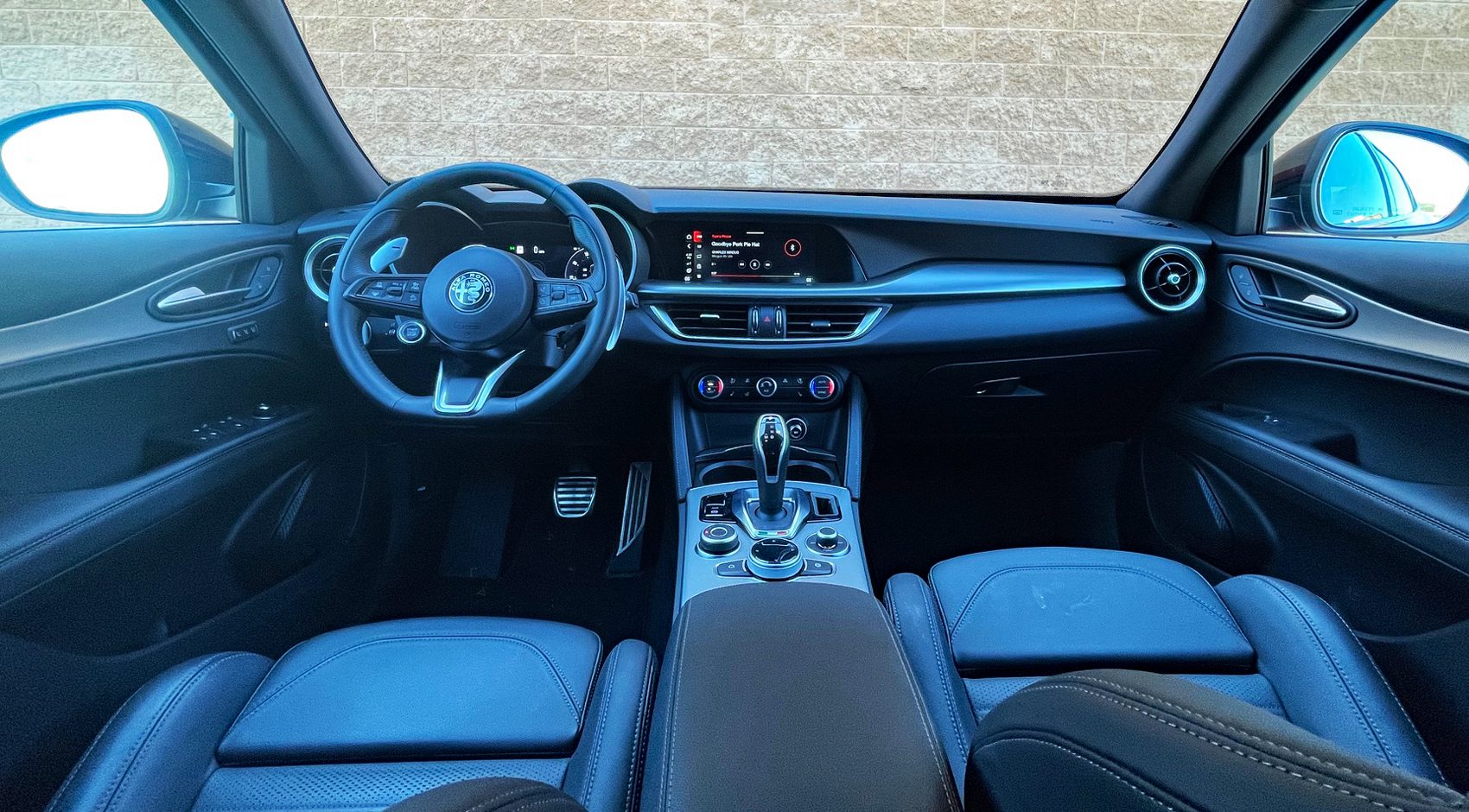 2025 Alfa Romeo Stelvio Fast, dashboard, console, interior,