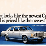 1975 Ford Granada comparison Ad