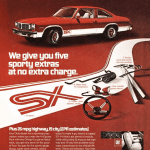 1977 Oldsmobile Omega SX Ad