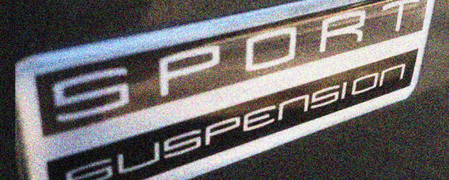 Sport Suspension Badge, Lexus