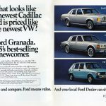 1975 Ford Granada comparison Ad