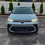 2025 Volkswagen Taos in Monument Gray, grille, front end