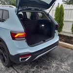 2025 Volkswagen Taos SEL, cargo area, rear hatch, cargo space,