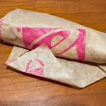 Taco Bell Cheesy Roll Up wrapped