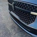 2025 Lincoln Navigator Reserve, grille detail, sunset,
