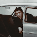 1966 Volkswagen Fastback Commercial featuring Dustin Hoffman, back seat