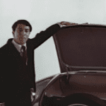 1966 Volkswagen Fastback Commercial featuring Dustin Hoffman, Frunk