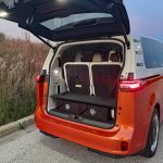 ID. Buzz in Energetic Orange, Cargo Area, Storage space,