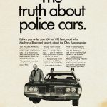 1968 Oldsmobile "Apprehender" ad, Tom McCahill