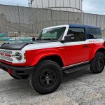 2025 Ford Bronco Stroppe Special Edition, front angle,