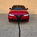2025 Alfa Romeo Tonale Veloce in Alfa Rosso, Grille, front end,