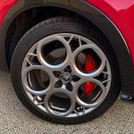 2025 Alfa Romeo Tonale Veloce in Alfa Rosso, wheels,
