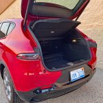 2025 Alfa Romeo Tonale Veloce in Alfa Rosso, rear hatch, cargo area,