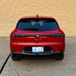 2025 Alfa Romeo Tonale Veloce in Alfa Rosso, rear view, hatch,