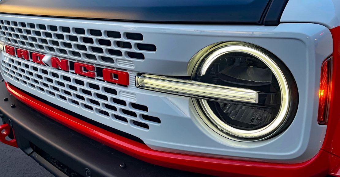 2025 Ford Bronco Stroppe Edition, grille detail,
