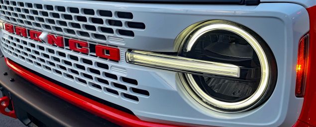2025 Ford Bronco Stroppe Edition, grille detail,