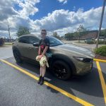 2024 Mazda CX-30 2.5 Carbo Turbo in Zircon Sand Metallic, Car shopping with Gen Z