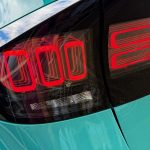 2026 Nissan Leaf in Seabreeze Blue Pearl, LED taillight detail