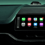 Apple CarPlay as seen in an Aston Martin