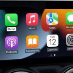Apple CarPlay as seen in a Mercedes-Benz