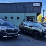 2026 Subaru Forester Wilderness, front 3/4 view