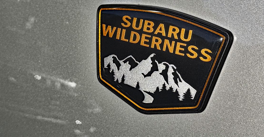 2026 Subaru Crosstrek Wilderness Wilderness Fender badge,