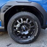 Forester Wilderness, black wheels