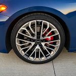 2025 Audi S5 in Ascari Blue, wheels, red caliper,