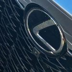 2025 Lexus RX 500h F Sport Performance in Iridium, grille logo, grille detail,