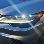 2025 Lexus RX 500h F Sport Performance in Iridium, headlight detail,