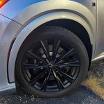 2025 Lexus RX 500h F Sport Performance in Iridium, 21-inch black wheels,