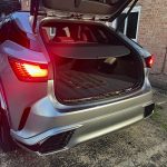 2025 Lexus RX 500h F Sport Performance, hatch open, cargo space,