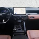 2025 Toyota 4Runner Limited in Heritage Blue, interior, dashboard,
