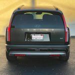 2026 Hyundai Hyundai Ioniq 9 in Ecotronic Gray Matte, rear view, hatch,