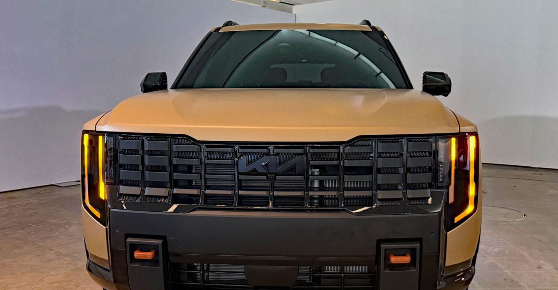 2027 Kia Telluride, grille, front end,