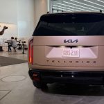 2027 Kia Telluride, rear view