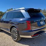 2026 Hyundai Palisade Hybrid Calligraphy, rear view, rear 3/4,