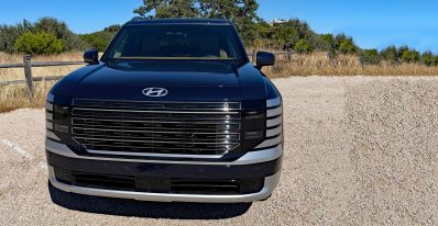 2026 Hyundai Palisade Hybrid Calligraphy, front view, grille