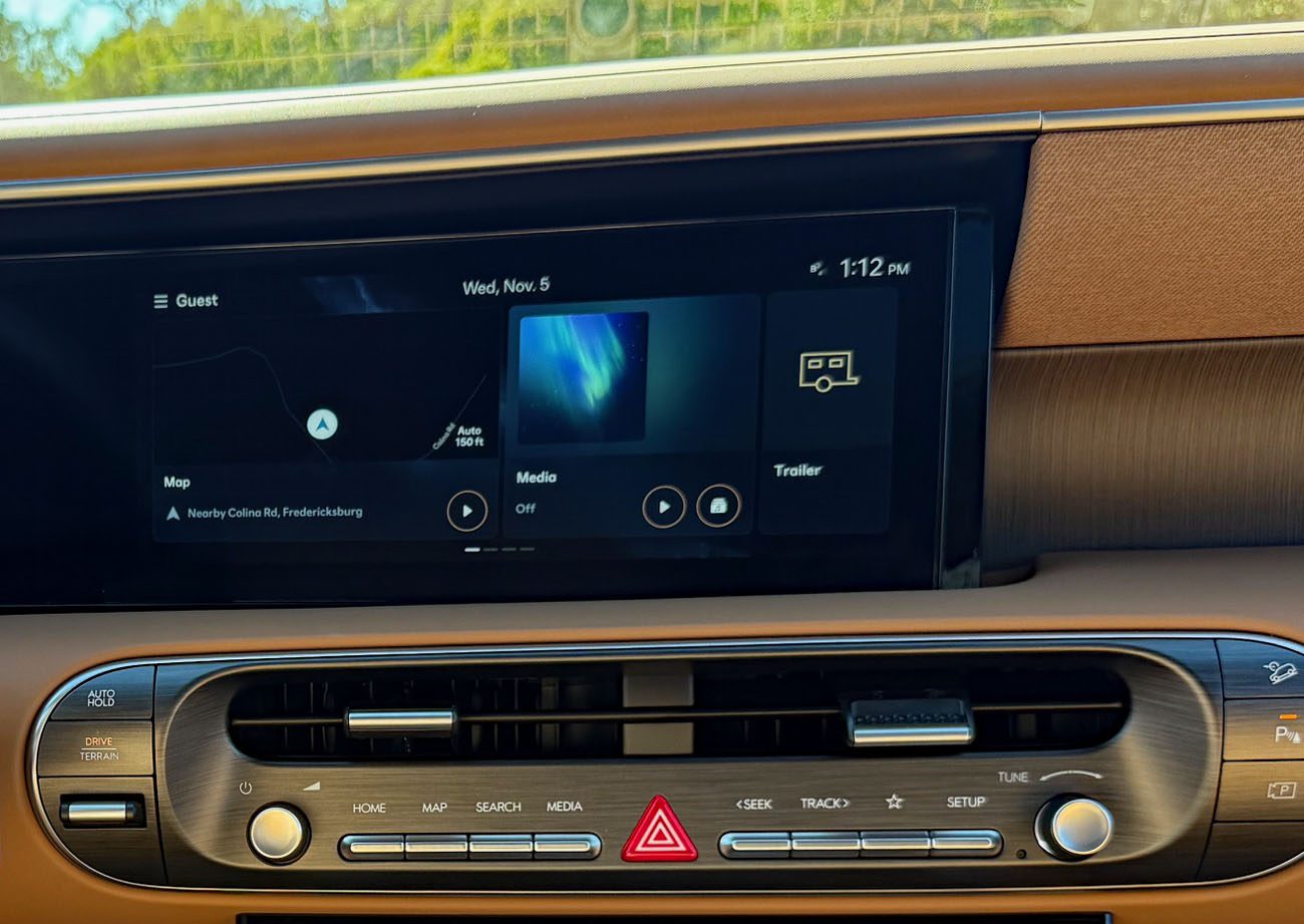 2026 Hyundai Palisade hibridinė kaligrafija, jutiklinis ekranas,