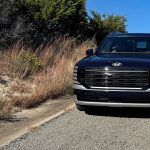 2026 Hyundai Palisade Hybrid Calligraphy, desert, front view, grille