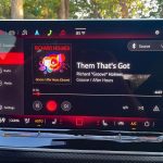 2025 Volkswagen Golf GTI SE in Kings Red, touchscreen, controls,