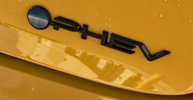 2026 Toyota Prius Nightshade Plug-in Hybrid in Karashi, PHEV badge