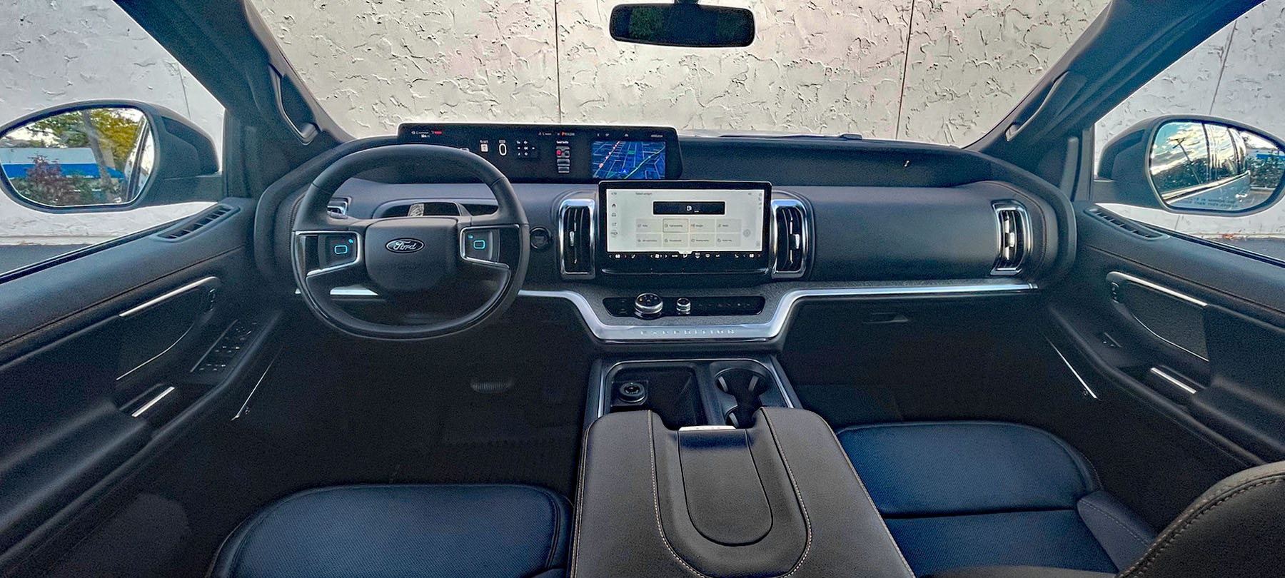 2025 m. Ford Expedition interjeras, prietaisų skydelis,